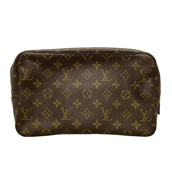 Auth LOUIS VUITTON Trousse Toilette 28 M47522 Monogram - 824 Pouch - Picture 2 of 9